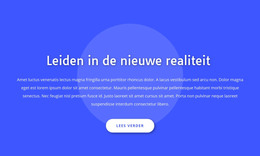 HTML-Ontwerp Voor Leiden In De Nieuwe Realiteit