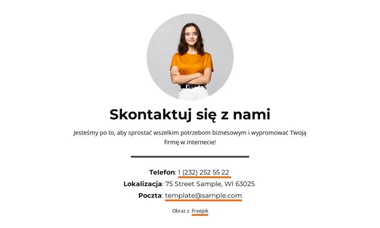 Wzrost komercyjny Szablon HTML5