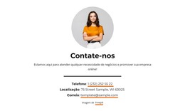 Crescimento Comercial - Modelo De Página Da Web HTML