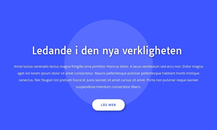 Ledande i den nya verkligheten WordPress -tema