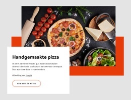 Handgemaakte Pizza - Beste Websitebouwer