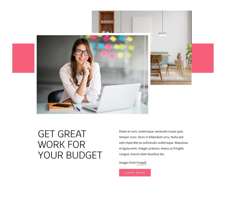 Interior help Homepage Design