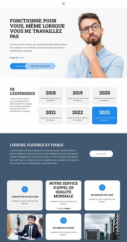 Choose Your Goal - Modèle Joomla Simple