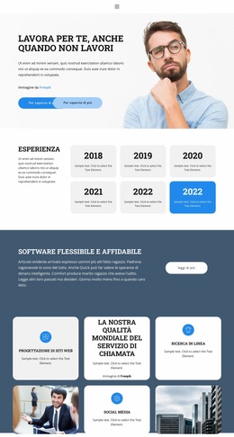 Choose Your Goal - Modello Joomla Semplice