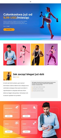 Sport Na Co Dzień - Szablon E-Commerce