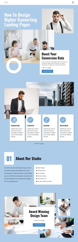 Digital Marketing Studio Simple CSS Template