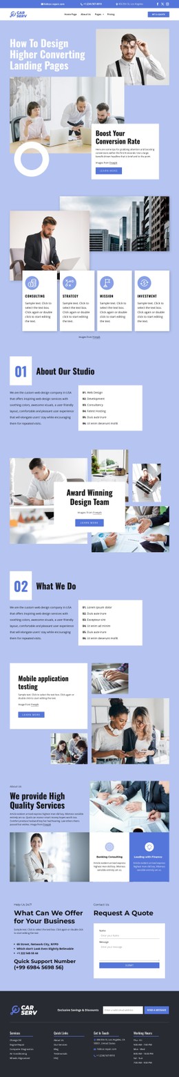 1130 Art & Design CSS Templates
