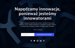 Napędzamy Innowacje - Nowoczesny Motyw WordPress