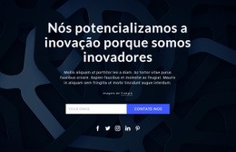 Nós Potencializamos Inovações - HTML Designer