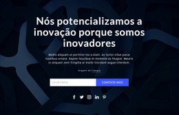 Nós Potencializamos Inovações - Design De Site Personalizado