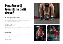 Posuňte Svůj Trénink Na Další Úroveň – Responzivní Téma WordPress