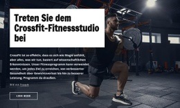 Treten Sie Dem Crossfit-Fitnessstudio Bei - HTML Generator Online