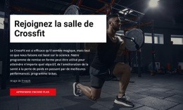 Rejoindre La Salle De Crossfit - HTML Generator Online