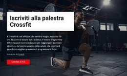 Unisciti Alla Palestra Di Crossfit - Modello Personale