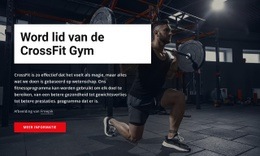 Doe Mee Aan Crossfit Sportschool - HTML Generator Online