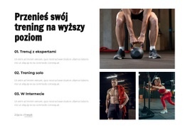 Przenieś Swój Trening Na Wyższy Poziom - Kreator Stron Internetowych