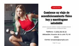 Comience Su Viaje De Acondicionamiento Físico - Diseño De Funcionalidad