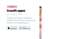 Crossfit-Appen HTML5 & CSS3-Mall