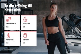 Vi Erbjuder Flexibla Medlemsalternativ - HTML-Sidmall