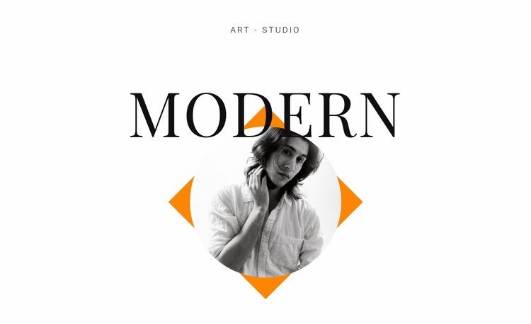 Moderní studio Html Website Builder