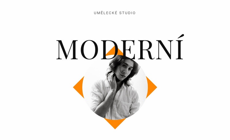 Moderní studio Webový design