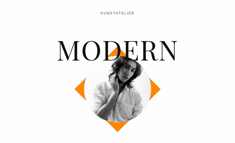 Kunstatelier modern Joomla Vorlage