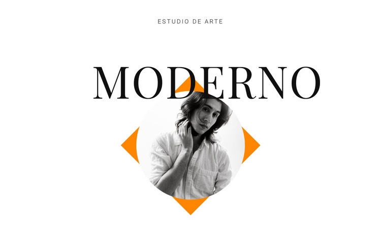 Estudio de arte moderno Diseño de páginas web