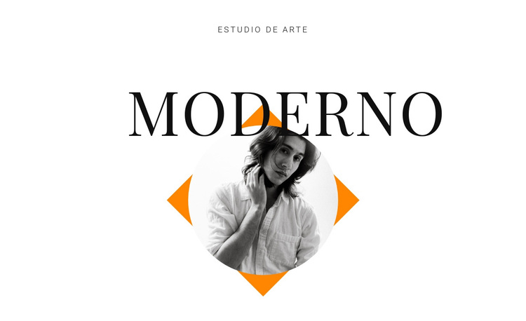 Estudio de arte moderno Tema de WordPress