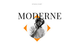 Studio D'Art Moderne - Modèle De Site Web Gratuit