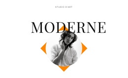 Studio D'Art Moderne Modèles Html5 Réactifs Gratuits