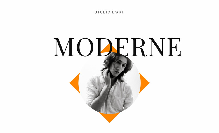Studio d'art moderne Modèle Joomla