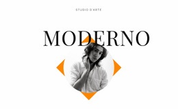 Studio D'Arte Moderno - Modello Di Progettazione Web