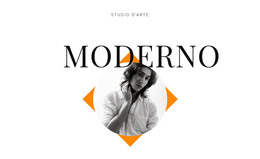 Studio D'Arte Moderno - Modello Di Sito Web Gratuito