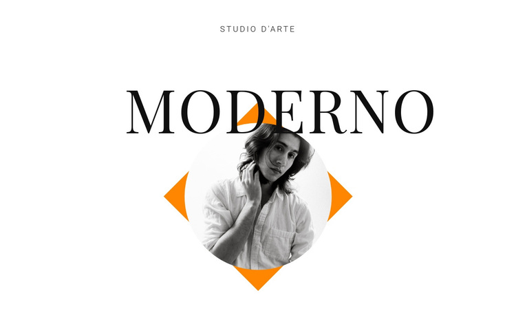Studio d'arte moderno Tema WordPress