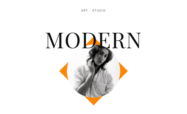Art studio modern Joomla Page Builder