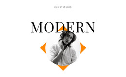 WordPress-Thema Downloaden Voor Kunststudio Modern