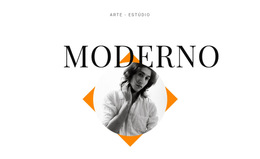 Estúdio De Arte Moderno - Download Gratuito Do Modelo De Site