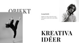 Intressanta Designlösningar - Exklusivt WordPress-Tema