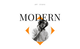 Free Online Template For Art Studio Modern