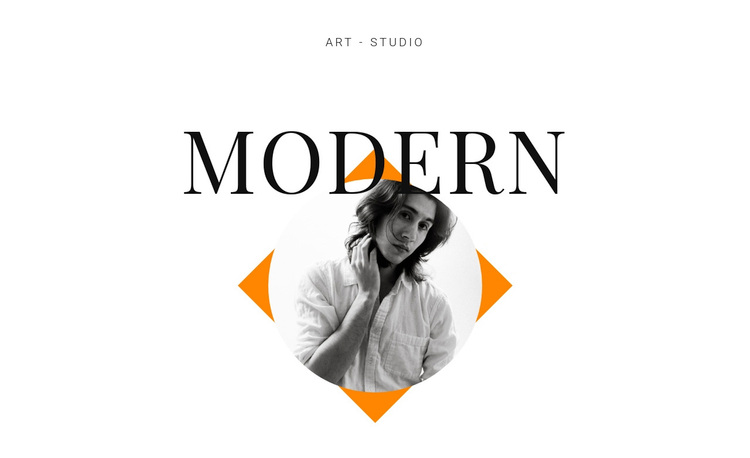 Art studio modern Template
