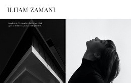 İlham Fikirleri Bir Sayfa Şablonu