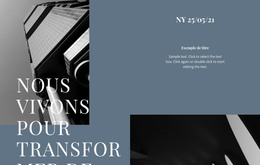 Nous Vivons Pour Transformer De Grandes Idées