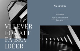 Gratis HTML För Vi Lever För Att Få Bra Idéer