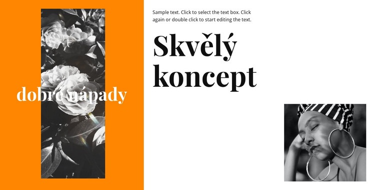 Skvělý koncept Téma WordPress