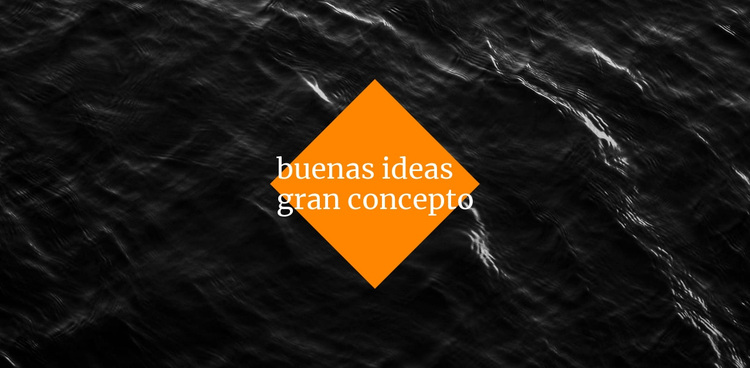 Buenas ideas gran concepto Tema de WordPress