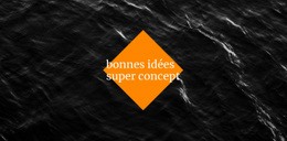 Bonnes Idées Super Concept - Conception De Site Web Simple