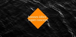 Bonnes Idées Super Concept - HTML Website Maker