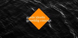 Goede Ideeën Geweldig Concept Gratis CSS-Websitesjabloon