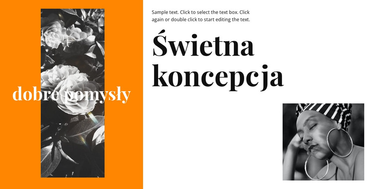 Świetna koncepcja Motyw WordPress