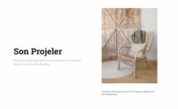 Zarif Mobilyalar Web Sitesi Tasarımı